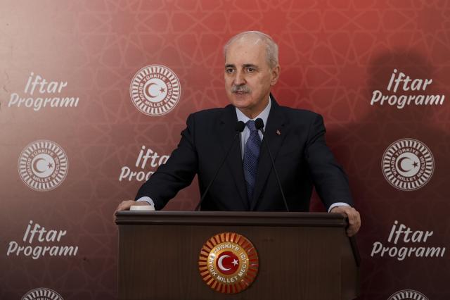 TBMM Başkanı Kurtulmuş: Sürecin hızlı ve yapıcı devam etmesini ümit ediyorum