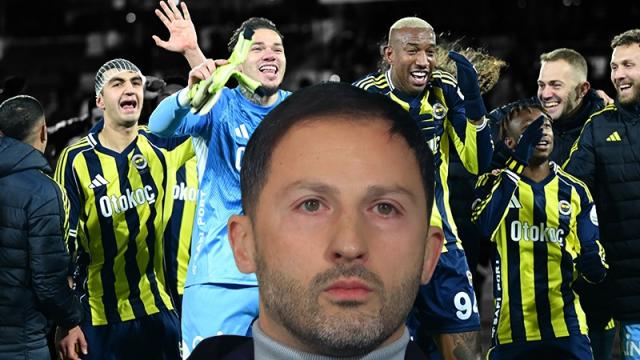 Fenerbahçe'de Tedesco'ya sert eleştiri. 