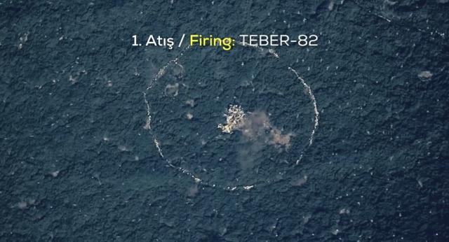 Bayraktar KIZILELMA'dan gövde gösterisi. Yerli mühimmatlarla hedefi 12'den vurdu