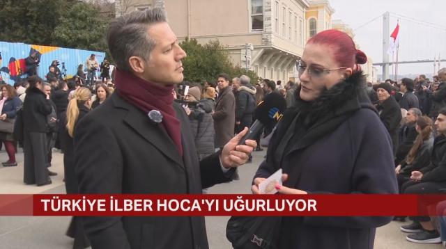 Türkiye İlber Hoca'yı uğurluyor. Candan Erçetin: ''Memleketimizin büyük kaybı''
