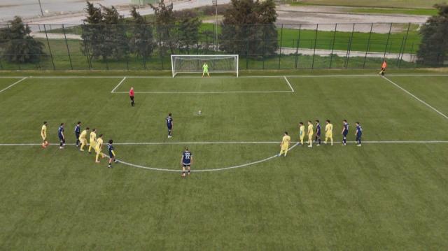 Penaltı atışı için 226 kilometre yol yaptılar