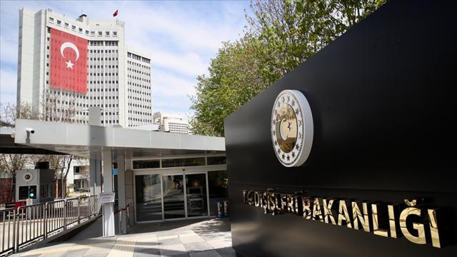 Dışişleri Bakanlığı'ndan Batı Şeria'daki saldırılara kınama