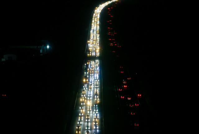 Tatil dönüşü trafik çilesi