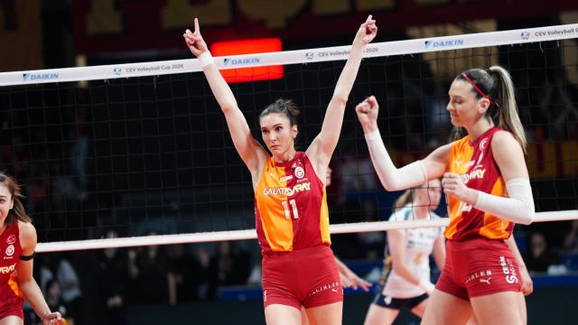 Galatasaray Daikin Avrupa'da şampiyon oldu