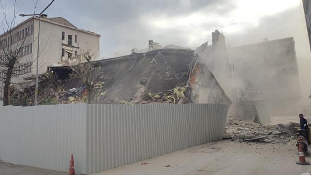 Tehlikeli bina yıkımına 160 bin lira ceza