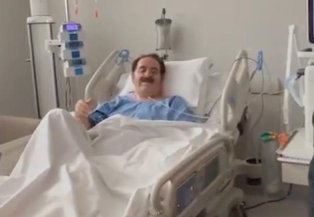 Hastanedeki İbrahim Tatlıses'ten yeni görüntü