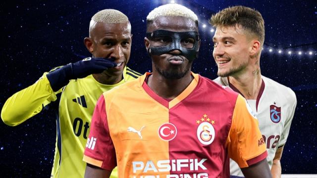 Galatasaray ve Trabzonspor takıldı, Fenerbahçe kazandı. İşte üç takımın kalan maçları
