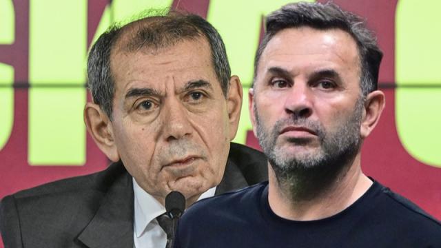Galatasaray'da Okan Buruk kararı. Dursun Özbek devrede