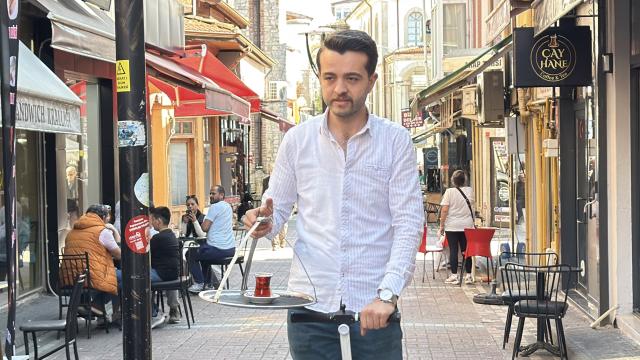 Bartın'ın jet çaycısı: Günde 25 bin adım atınca çareyi böyle buldu