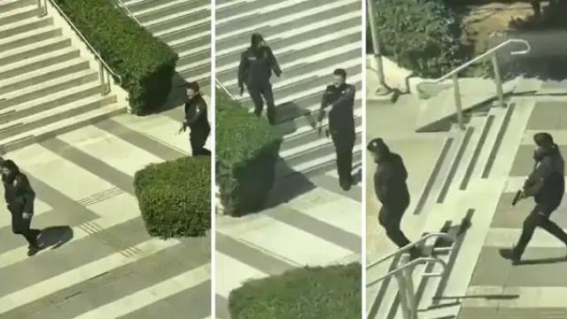 İsrail Konsolosluğu önündeki çatışmada polislerle dalga geçenlere 5 yıla kadar hapis istemi