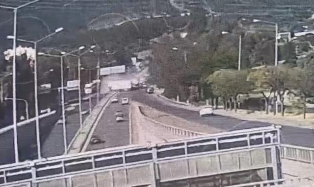 İzmir'deki tır kazasının görüntüleri ortaya çıktı