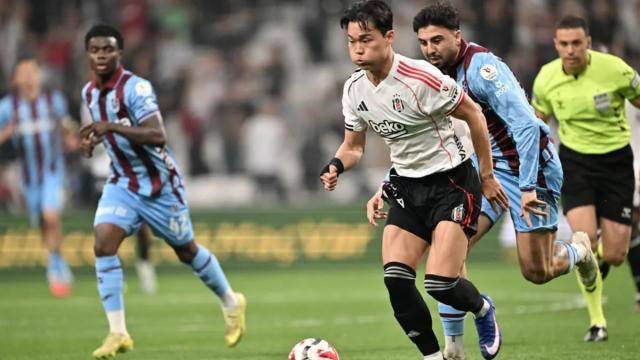 Dolmabahçe'de kazanan Trabzonspor