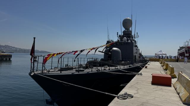 TCG Gurbet hücumbotu ziyarete açıldı