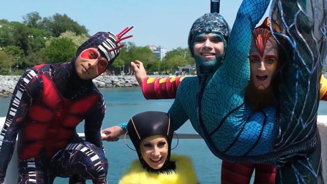 Cirque du Soleil ekibi 10 yıl aranın ardından İstanbul'da