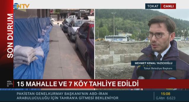 Tokat'ta taşkın riski devam ediyor mu? Belediye Başkanı: ''En kötü senaryoya göre hareket ediyoruz''