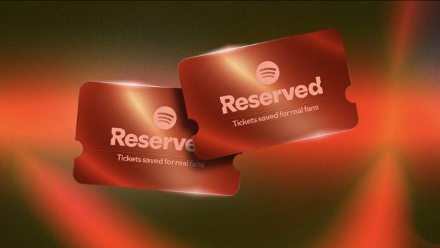 Spotify’dan “Reserved” özelliği. Sadık dinleyiciler için konser bileti ayrılacak