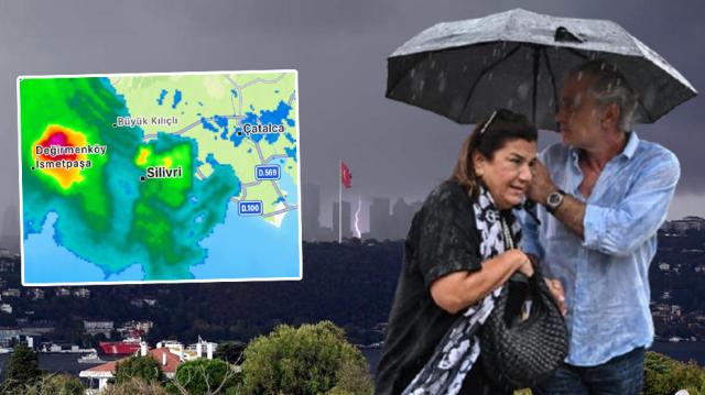 Kırmızı kütle İstanbul'a ilerliyor: AKOM'dan dört ilçe için son dakika uyarısı