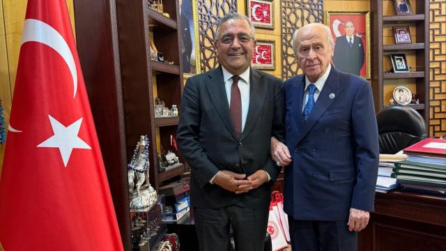 Bahçeli, CHP milletvekili Sezgin Tanrıkulu ile görüştü