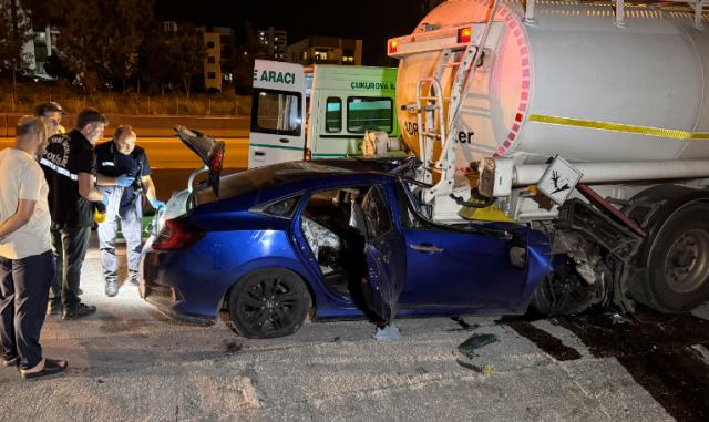 Emniyet şeridinde feci kaza. Baba öldü, 2 çocuk yaralandı