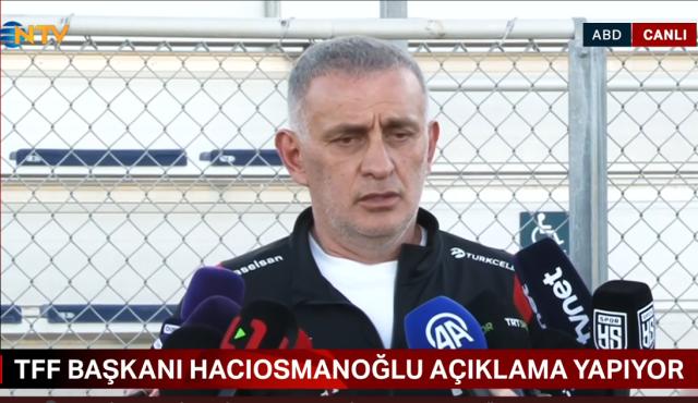 TFF Başkanı özür diledi. 