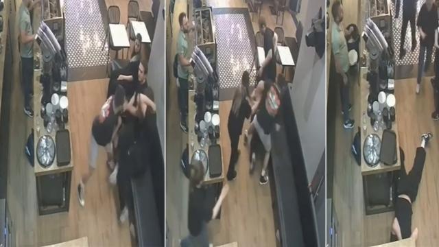 Kafe saldırganı gözaltına alındı