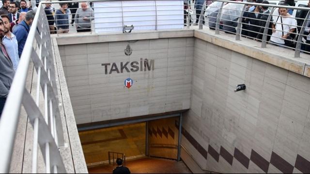İstanbul'da Taksim ve Şişhane metro istasyonları ile füniküler yarın kapalı