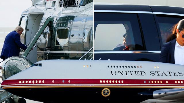Trump yeni uçağıyla gelecek: Ankara'da Marine One ve Canavar'ı da kullanacak