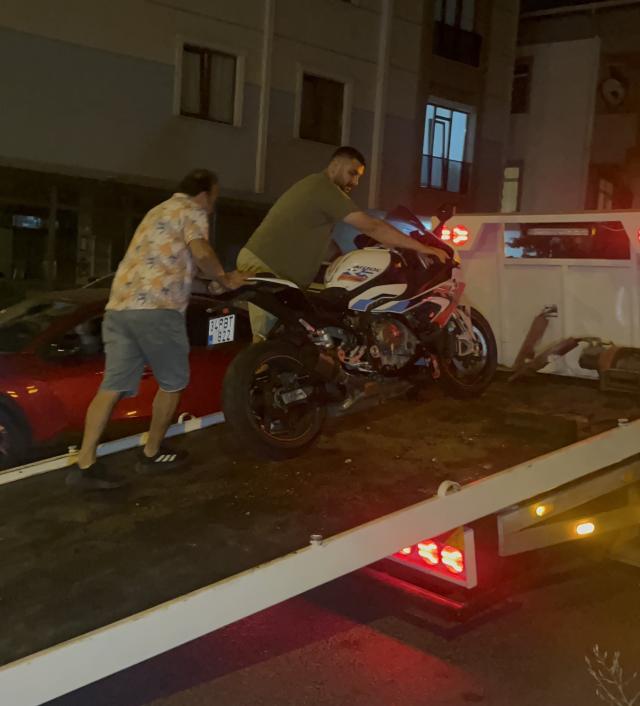 Çorlu'da akrobatik hareketler yapan motosikletliye ağır ceza