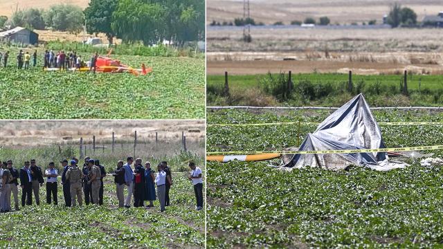 SON DAKİKA: Ankara'da eğitim helikopteri düştü. Bir can kaybı