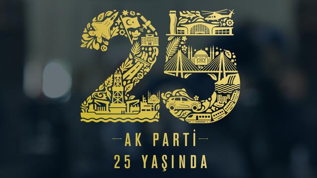AK Parti'nin 25'inci yıl logosundaki semboller ne anlatıyor?