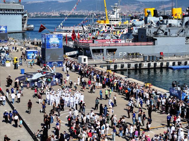 343 bin kişi TEKNOFEST Mavi Vatan'da festival coşkusuna ortak oldu