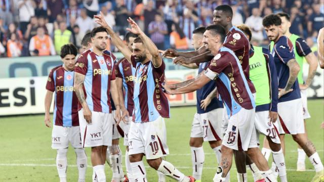 Trabzonspor'un Konferans Ligi kadrosu netleşti