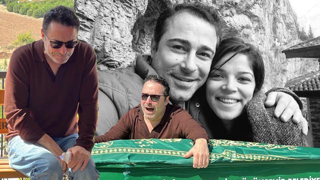 Atilla Taş'ın kızı Sezen Taş gözyaşlarıyla son yolculuğuna uğurlandı.